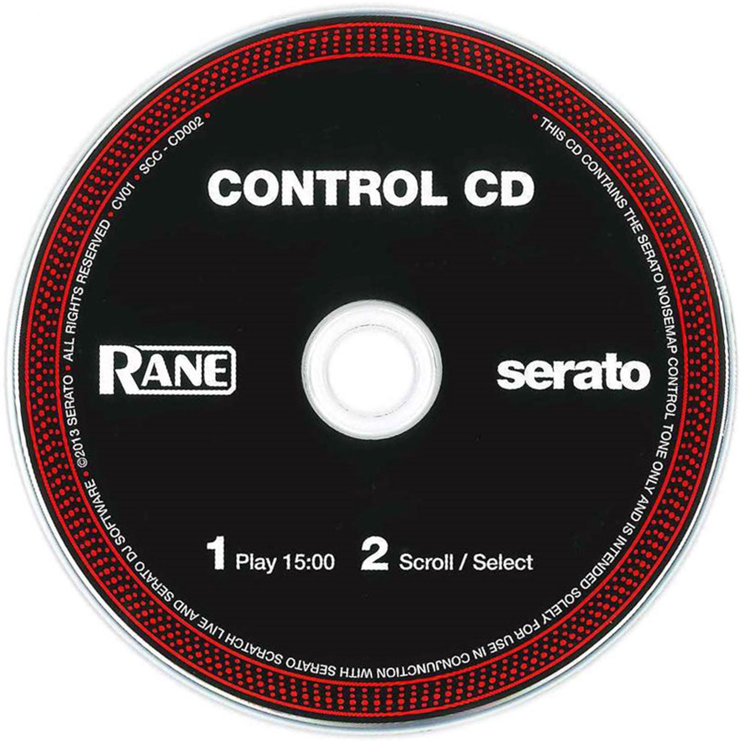 Serato Scratch Live Control CD