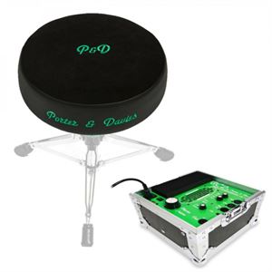 BC2 Tactile Drum Monitor & link cable w/Round Throne Top