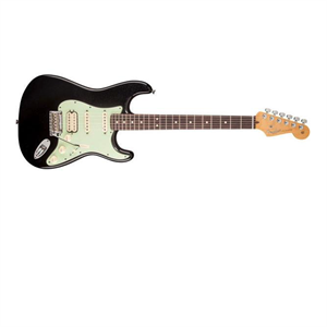 Strat Plus Deluxe Electric (USA) - Mystic Black w/maple neck